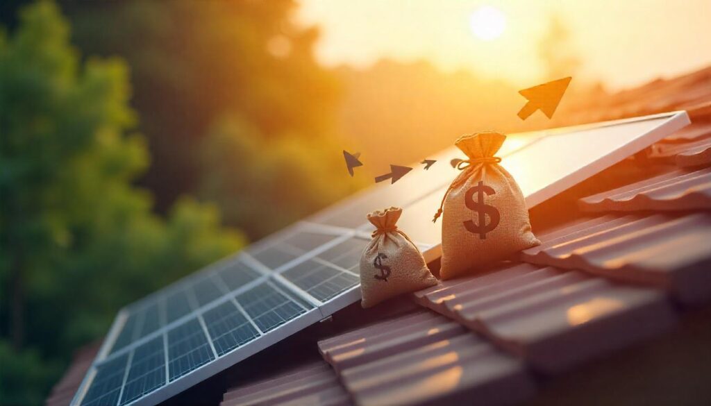 how solar energy saves money